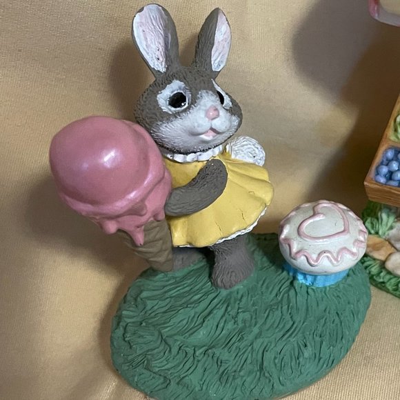 Farmer's Market Tender Touches and Bunny with Ice Cream Tender Touches Figurine - Picture 4 of 6
